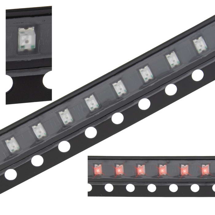 LED0805R (YLED0805R) Yongyutai светодиод красный 622 нм, 84 мкд, 0805 (2.0x1.25x0.85 мм)