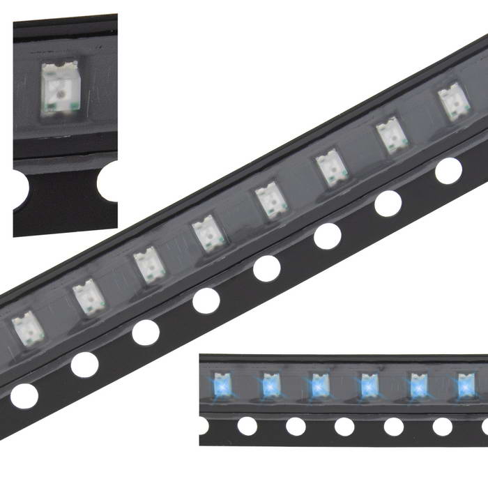 LED0805B (YLED0805B) Yongyutai светодиод синий 466 нм, 50 мкд, 0805 (2.0x1.25x0.85 мм)
