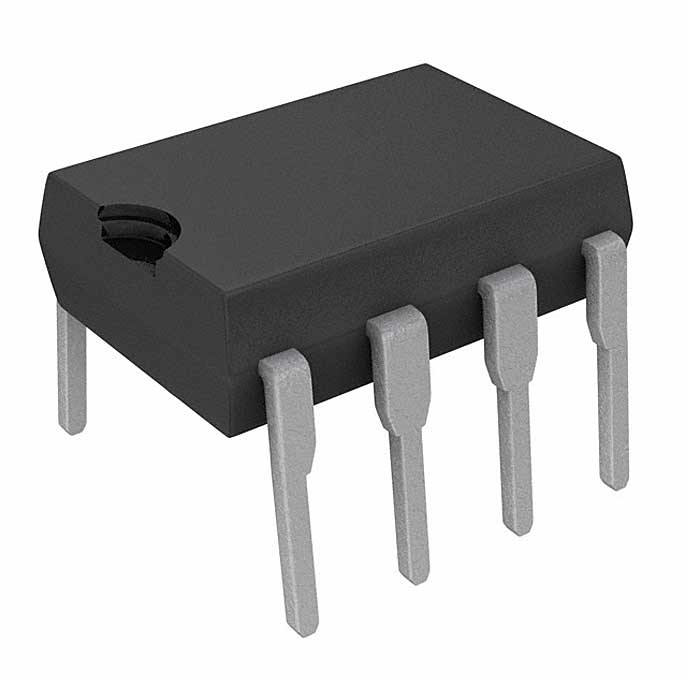 HCPL-7840-000E,  Оптоизолированный усилитель Broadcom, 100кГц, -40...+85, корпус DIP-8
