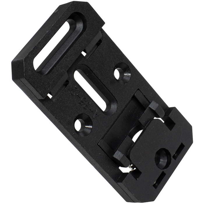 Крепление на DIN-рейку RUICHI DRG-07B-BLACK, полиамид, черный