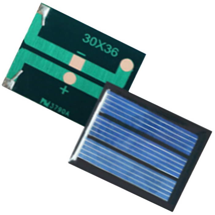 Фотоэлектрический модуль для солнечной панели RUICHI SP11, 30х36  мм, 1.2 А, 1 В, 1.2 Вт