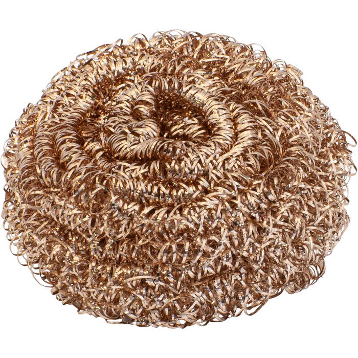 Металлическая губка-стружка для очистки жала паяльника ST-CU-SPONGE- 20G, омеднённая сталь, 20г