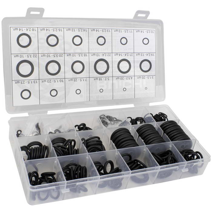 Прокладки резиновые уплотнительные RUICHI O-RING-KIT-279-D3-22, 3-22 мм, 279 ед.