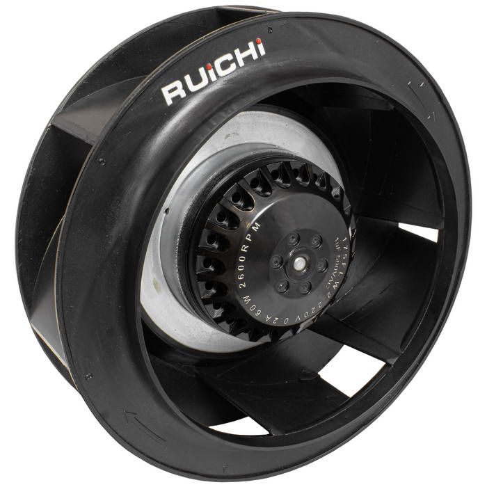 Вентилятор центробежный AC RUICHI RQF 175FLW2, 220В, 2400/2350 об/мин, 259/269 м3/ч, 55/53Вт