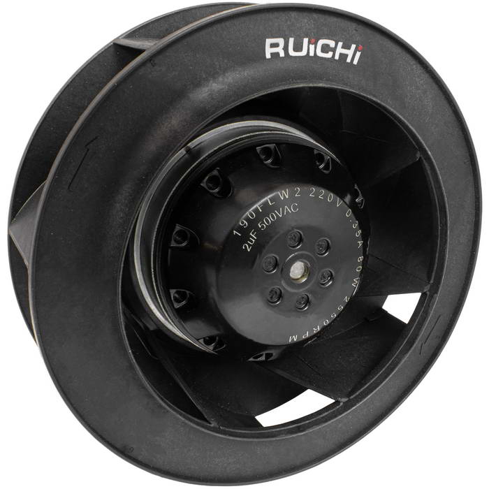 Вентилятор центробежный AC RUICHI RQF 190FLW2, 220В, 2600/2950 об/мин, 302/338 м3/ч, 80/88Вт
