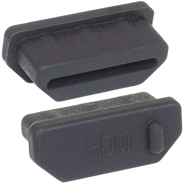 Заглушка резиновая RUICHI для HDMI 02, -55...+80 °C, черная