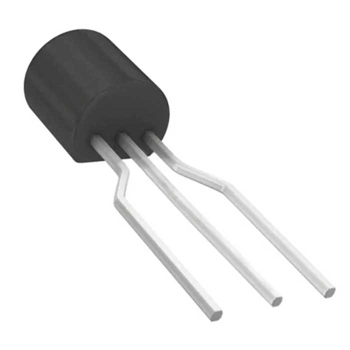 DS18S20+T&R, Высокоточный одноканальный цифровой датчик температуры Maxim   Integrated,  -   55°C ... +125°C, 9 бит , точность ±0.5°С, 1-Wire, TO-92-3 Formed Leads
