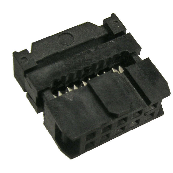 Разъём IDC-10F RUICHI, 10 контактов