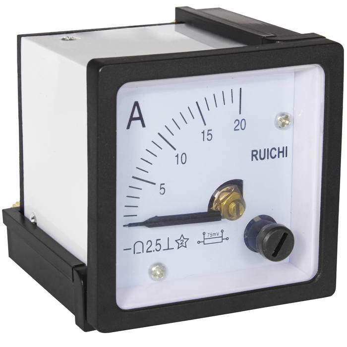 Амперметр RUICHI 20А (48х48)