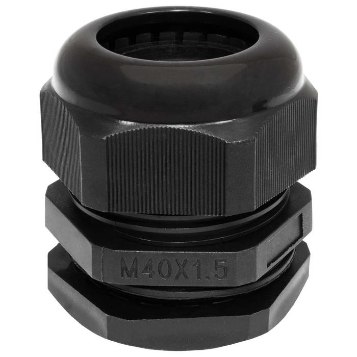Кабельный ввод RUICHI M(G)40 (24-30) чёрный, полипропилен