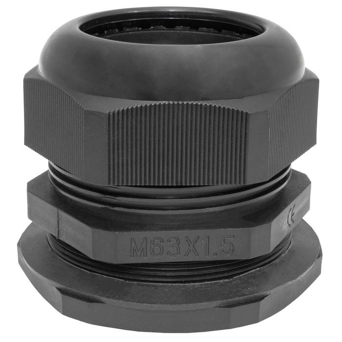 Кабельный ввод RUICHI M(G)63 (38-46) Черный, полипропилен