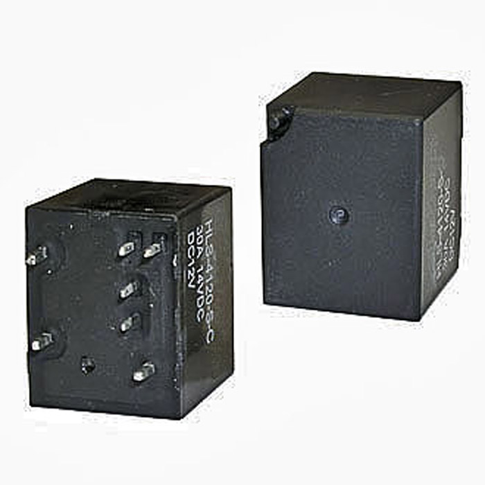 Электромагнитное реле RUICHI 4120 12VDC (822) 30A, DPDT