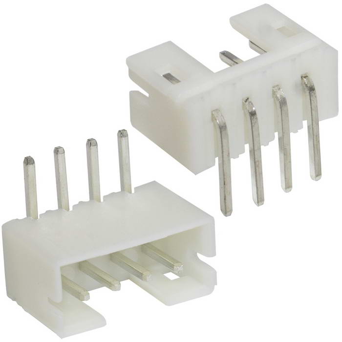 Разъём питания низковольтный RUICHI WB-04R (MW-4MR) шаг 2.00 м, 4 контакта