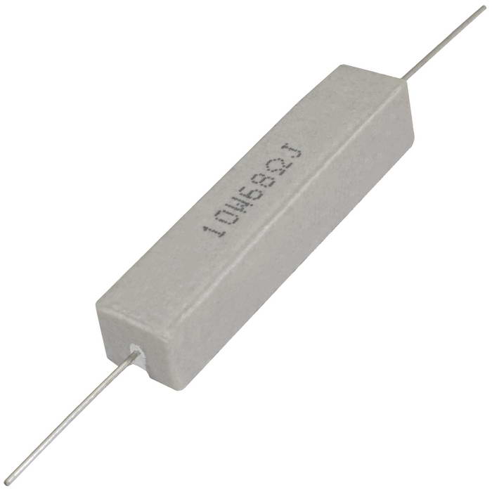Мощный постоянный резистор RUICHI RX27-1 68 Ом 10W 5% / SQP10, керамо-цементный   корпус