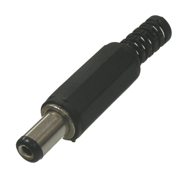 Разъём питания штырьковый RUICHI 7-0028b/5.5*2.5 штекер, на кабель