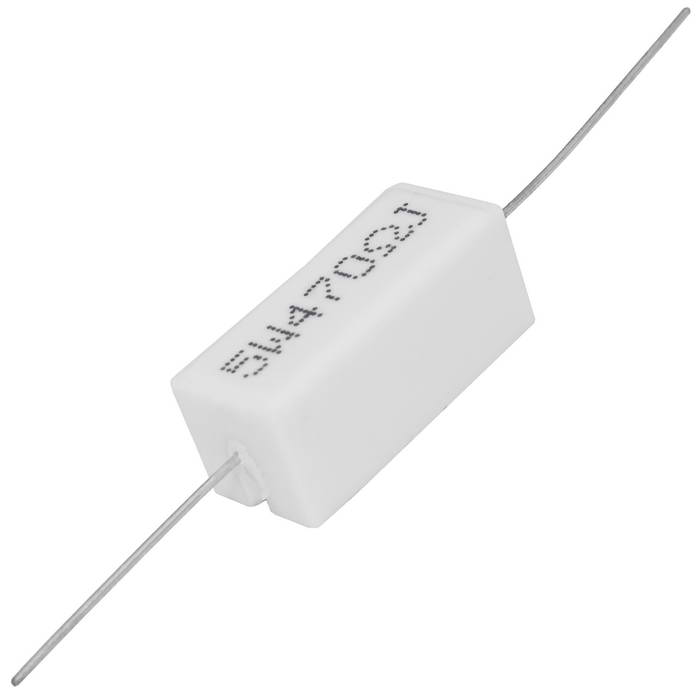 Мощный постоянный резистор RUICHI RX27-1 470 Ом 5W 5% / SQP5, керамо-цементный   корпус