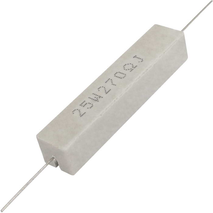 Мощный постоянный резистор XIN HUA RX27-1 270 Ом 25W 5% / SQP25, керамо-цементный  корпус