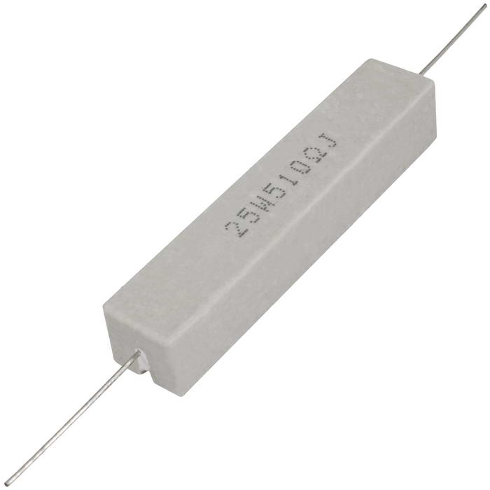 Мощный постоянный резистор RUICHI RX27-1 510 Ом 25W 5% / SQP25, керамо-цементный   корпус