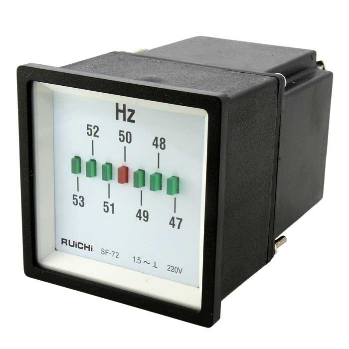 Частотомер SF-72  47-53Hz   220V     LED, щитовой
