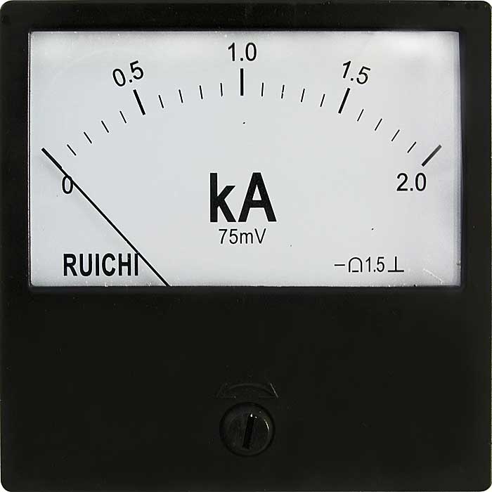 Амперметр RUICHI М42300 2КА (Аналог), щитовой