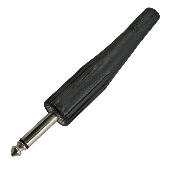 Разъём аудио RUICHI 7-0045/6.3 мм mono, чёрный