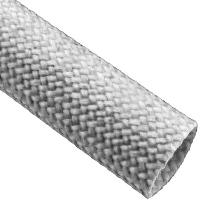 Силиконовая трубка RUICHI ТКСП Ф4.0 белая 1200V, армированная