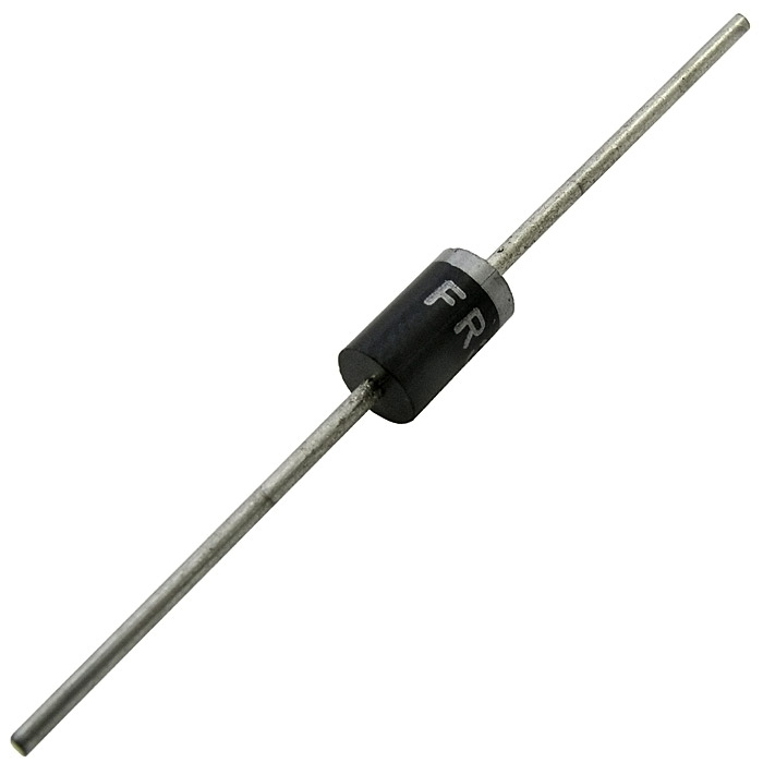 FR303 MIC быстродействующий диод, 200 В, 3 А, 150 нс, DO-27