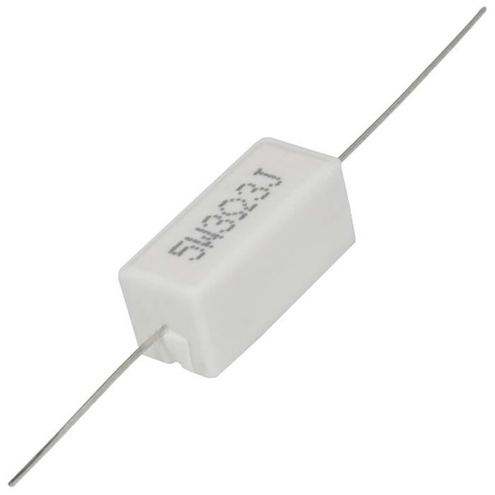 Мощный постоянный резистор RUICHI RX27-1, 3.3 Ом, 5 Вт, 5%, SQP5