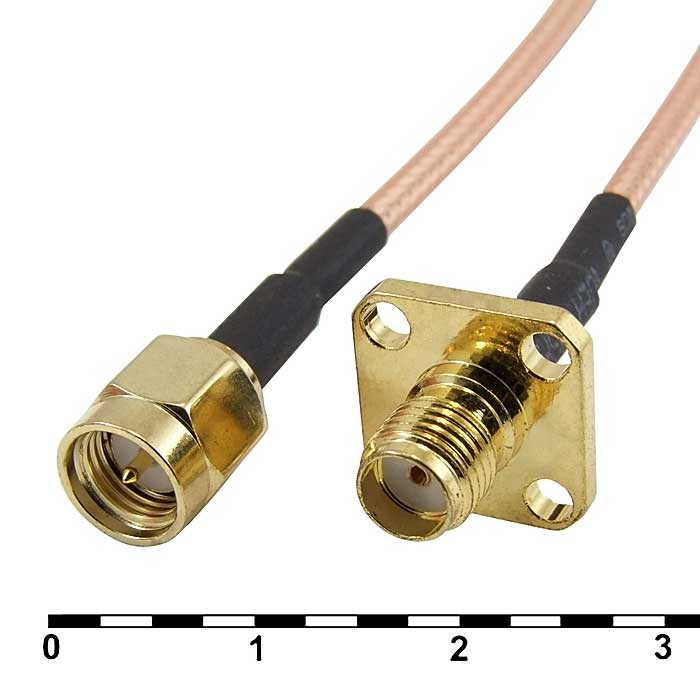 SMA-J3/SMA-KF3-RG316-30