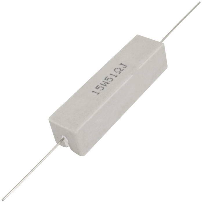 Мощный постоянный резистор RUICHI RX27-1 51 Ом 15W 5% / SQP15, керамо-цементный   корпус