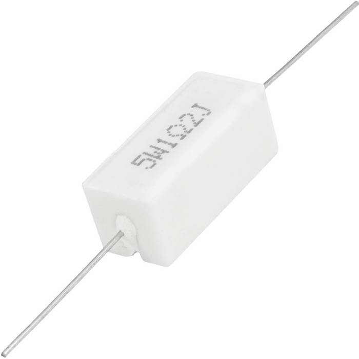 Мощный постоянный резистор RUICHI RX27-1 1.2 Ом 5W 5% / SQP5, керамо-цементный  корпус