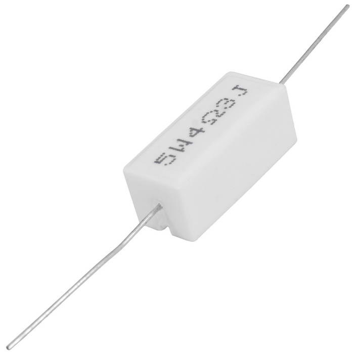 Мощный постоянный резистор XIN HUA RX27-1 4.3 Ом 5W 5% / SQP5, керамо-цементный  корпус