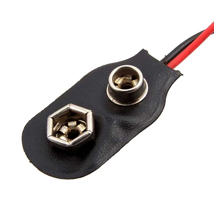 Батарейный отсек RUICHI BS-IC колодка для Кроны 65 мм, открытый