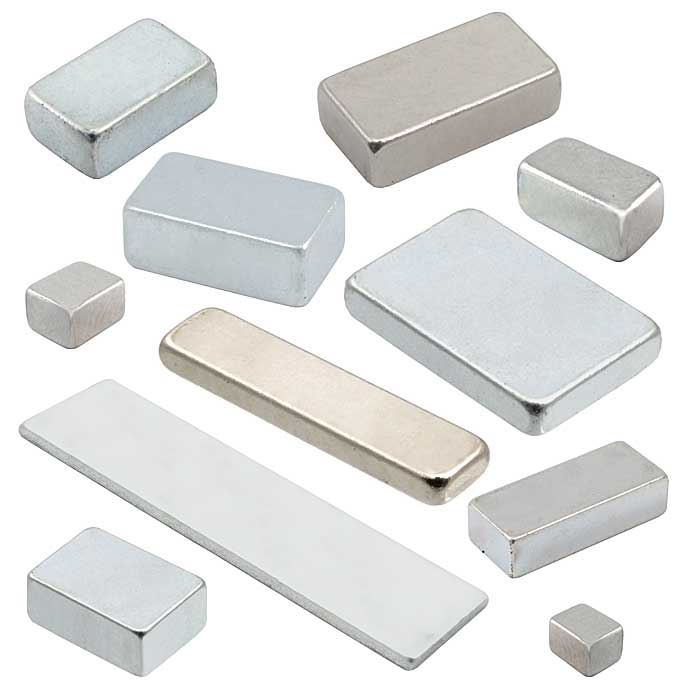 Магнит RUICHI P 30x7x1 мм, класс N35, прямоугольный