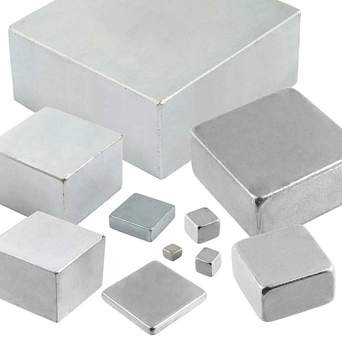 Магнит RUICHI B 3x3x2 N35, квадратный