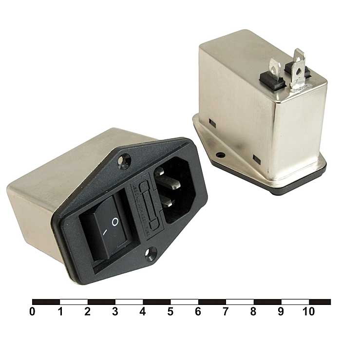 Сетевой фильтр RUICHI DL-6DZ2KR, 6 А
