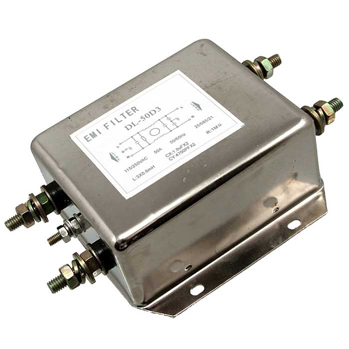 Сетевой фильтр RUICHI DL-50D3, 50 А