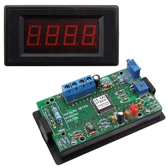 Вольтметр RUICHI SM3D-DV2, цифровой