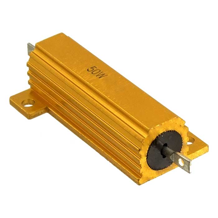 Мощный постоянный резистор RUICHI RX24 50W 5% 33R, алюминиевый корпус