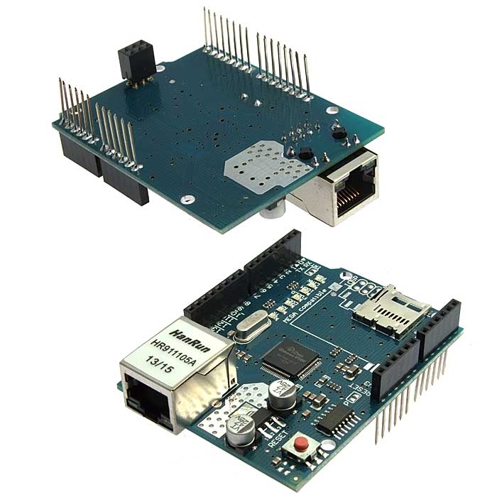 Электронный модуль W5100, до 25 Мбит/c