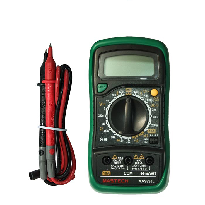 Мультиметр цифровой MASTECH MAS830L