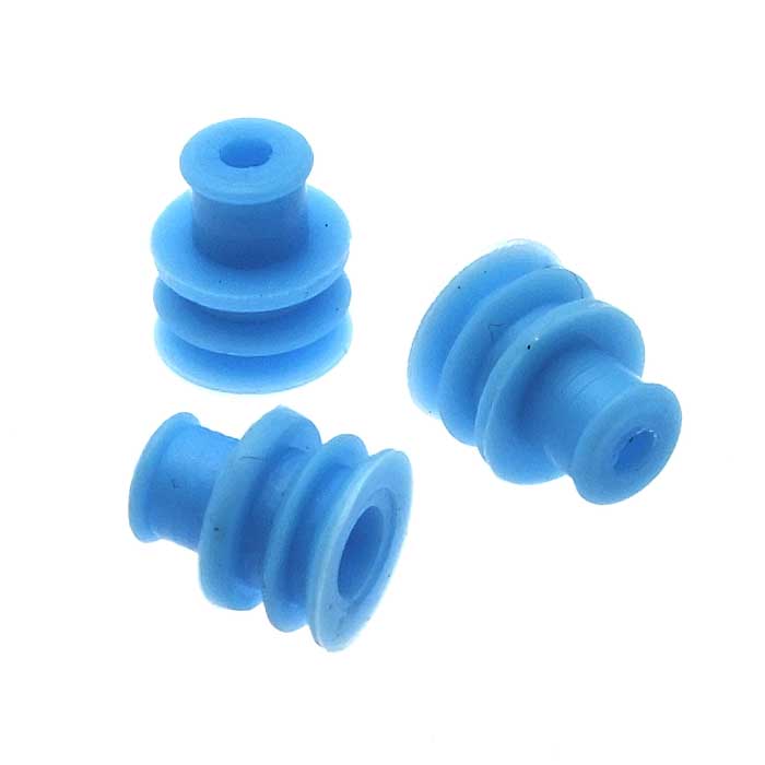 Разъём авт. соединитель RUICHI WIRE SEAL 1.5*6 мм синий, 12/ 24 (DC) В