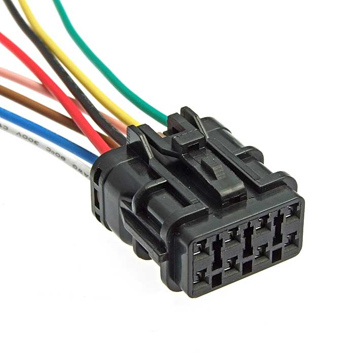 Разъём авт. соединитель RUICHI DJ7081-1.8-21 (18AWG 200 мм), 12/ 24 (DC) В