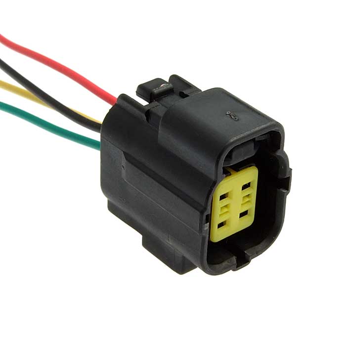 Разъём авт. соединитель RUICHI DJ70414Y-2-21 (20AWG 200 мм), 12/ 24 (DC) В