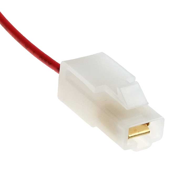 Разъём авт. соединитель RUICHI DJ7011-6.3-21 (18AWG 300 мм), 12/ 24 (DC) В