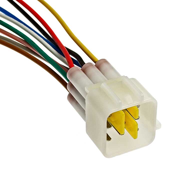 Разъём авт. соединитель RUICHI DJ7091Y-2.3-11 (18AWG 300 мм), 12/ 24 (DC) В